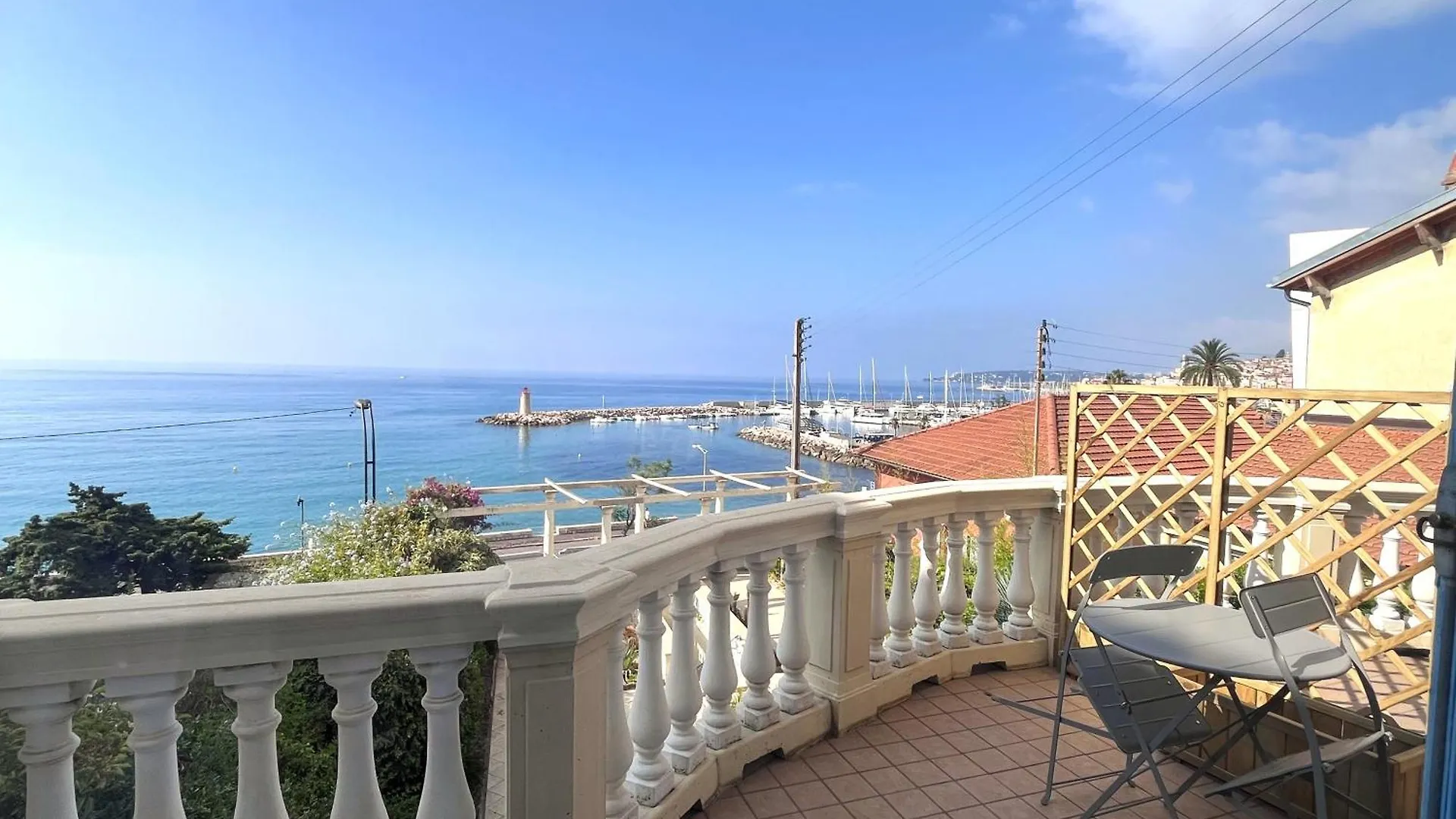 דירה Garavan Appartamento Elegante In Villa Storica Sul Mare צרפת